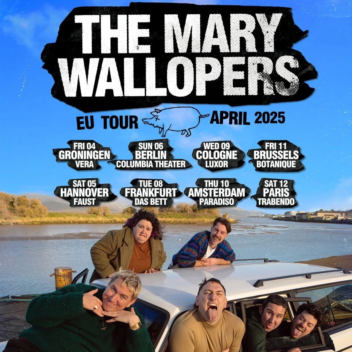 The Mary Wallopers at Das Bett Tickets