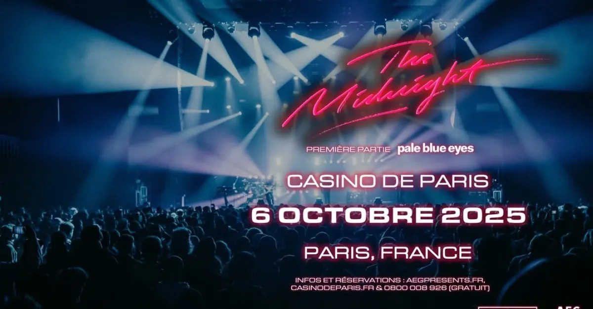 The Midnight en Casino de Paris Tickets