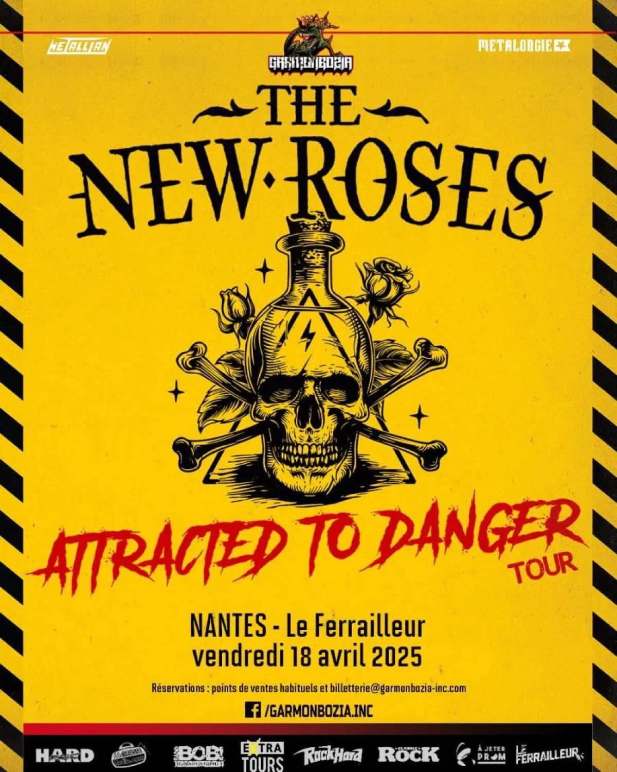 The New Roses at Le Ferrailleur Tickets