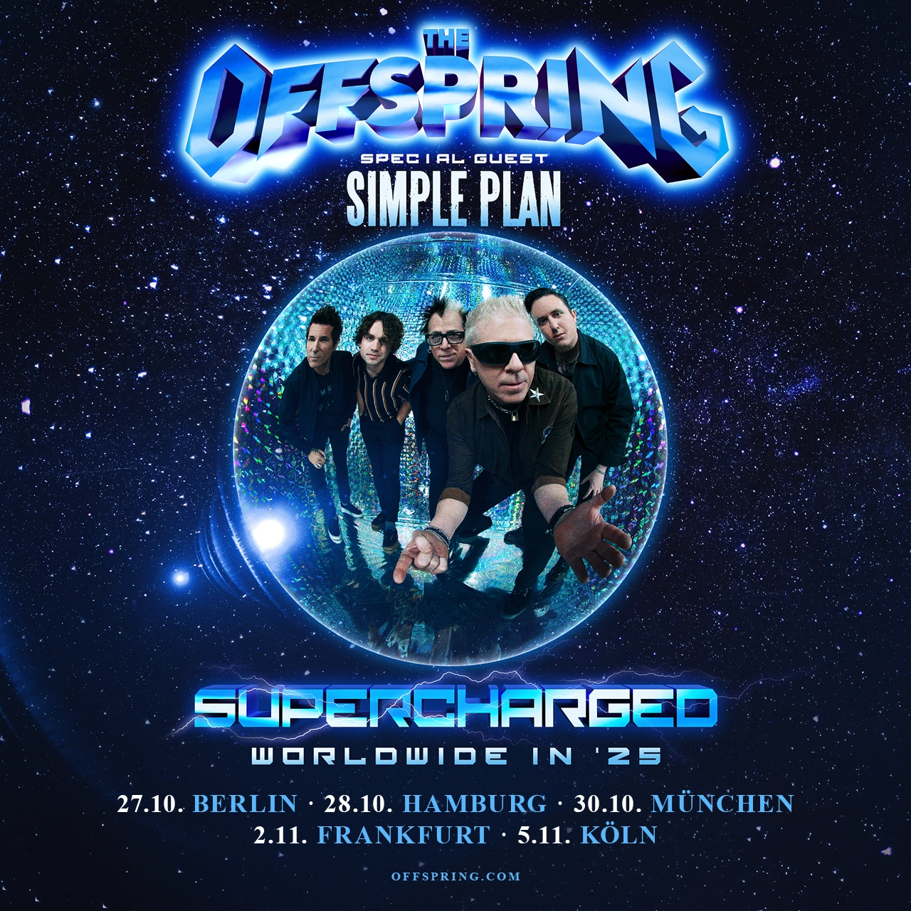 The Offspring in der Barclays Arena Tickets