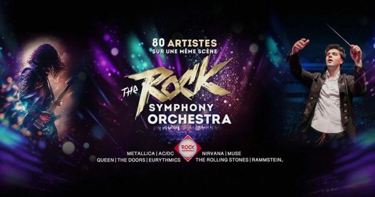 The Rock Symphony Orchestra at Zenith Nancy Tickets