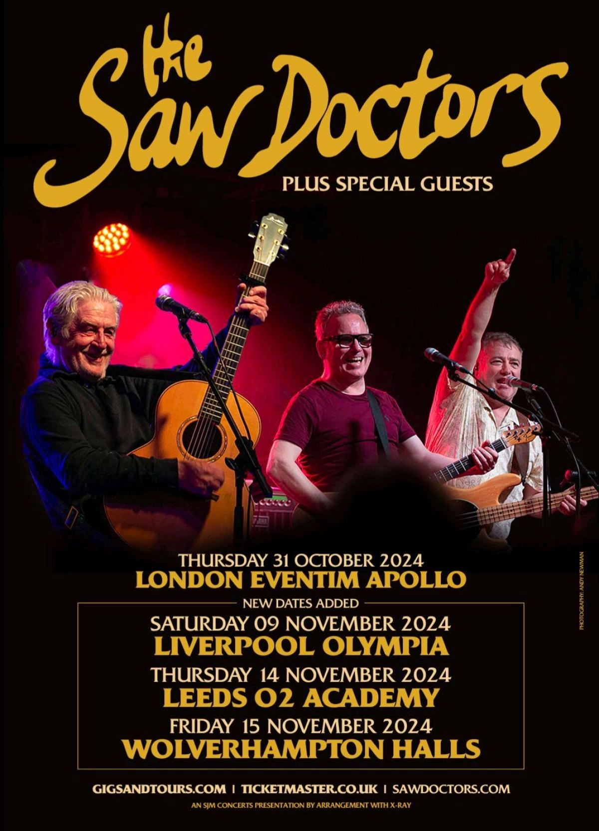 The Saw Doctors at O2 Academy Leeds Tickets