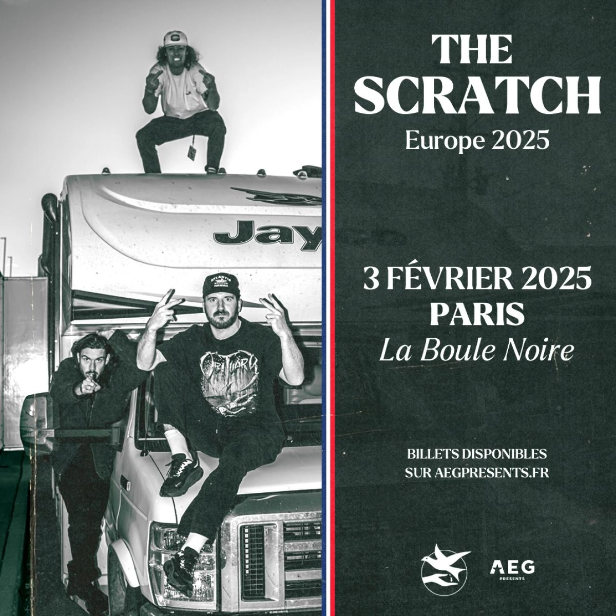 Billets The Scratch (La Boule Noire - Paris)