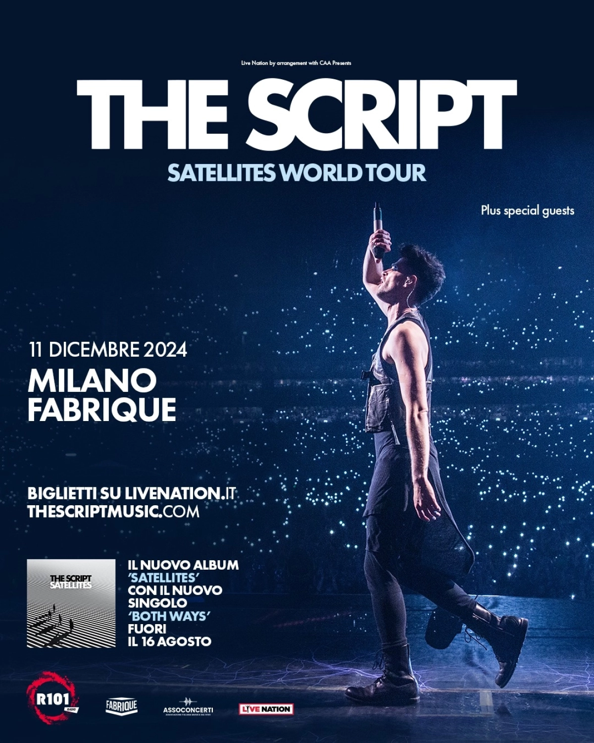 The Script al Fabrique Milano Tickets