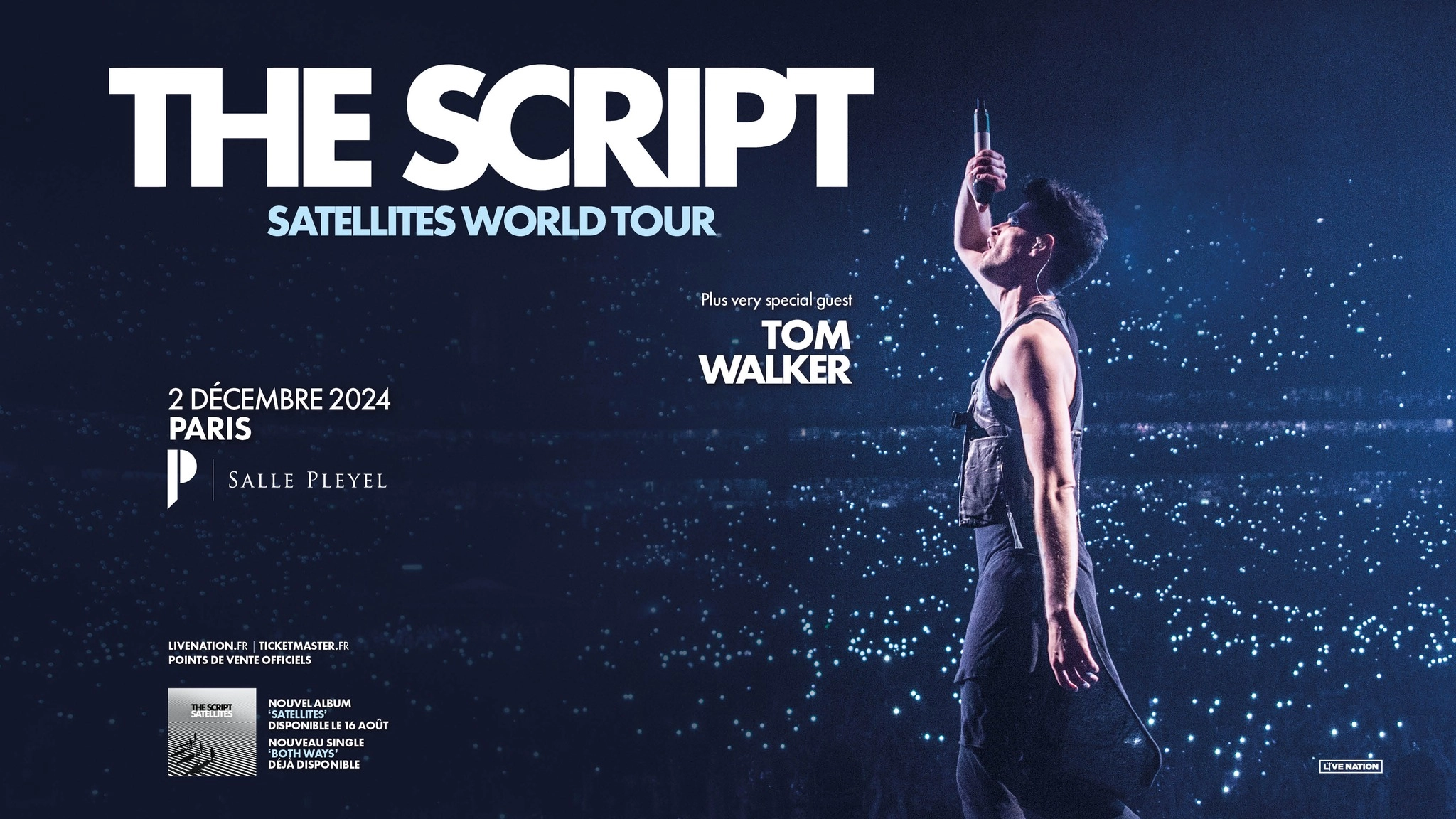 Billets The Script (Salle Pleyel - Paris)