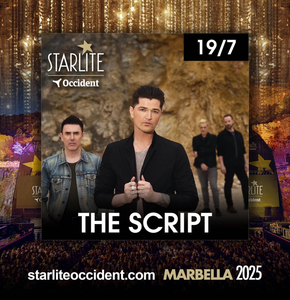 The Script al Starlite Marbella Tickets