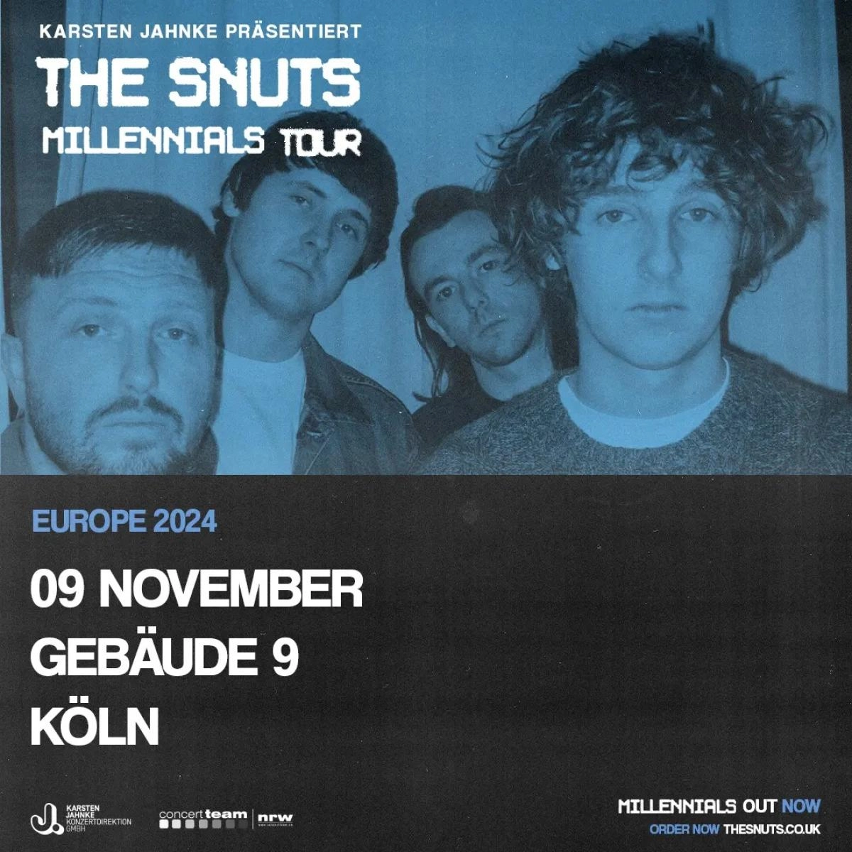 The Snuts en Gebäude 9 Tickets