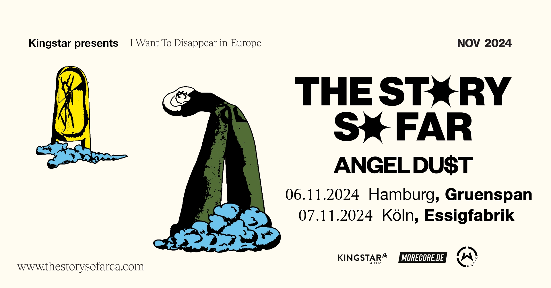 The Story So Far in der Essigfabrik Tickets