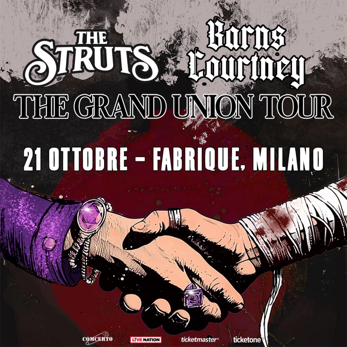 Billets The Struts - Barns Courtney (Fabrique Milano - Milan)