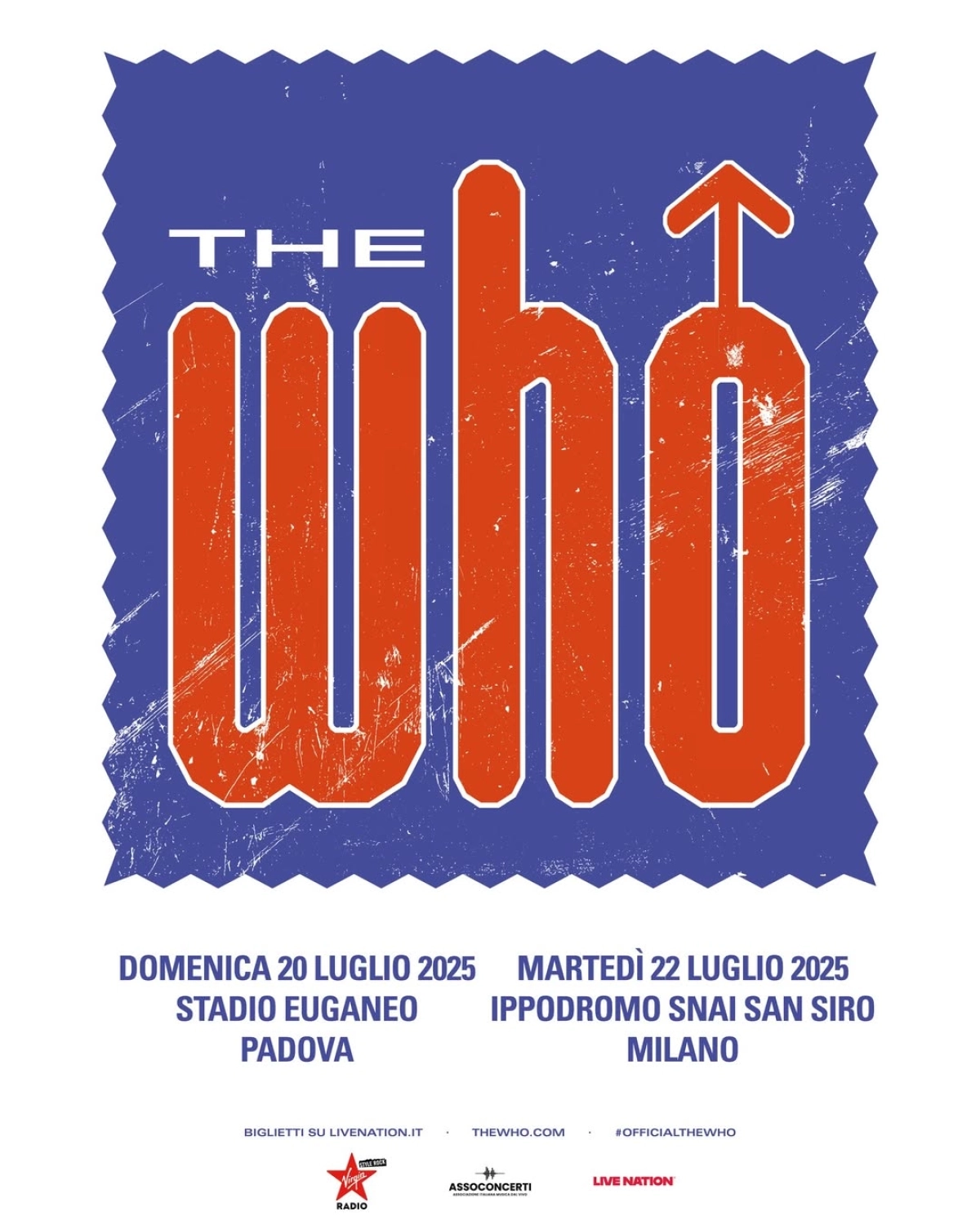 The Who en Ippodromo Snai San Siro Tickets