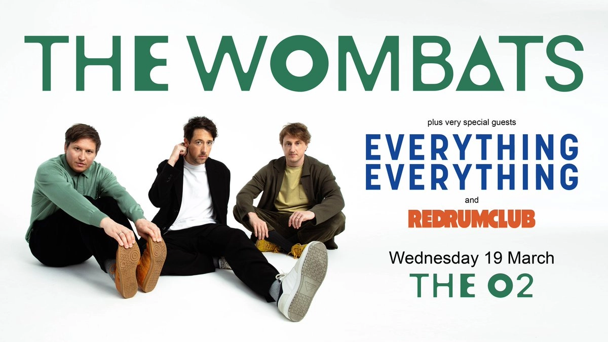 The Wombats at The O2 Arena Tickets