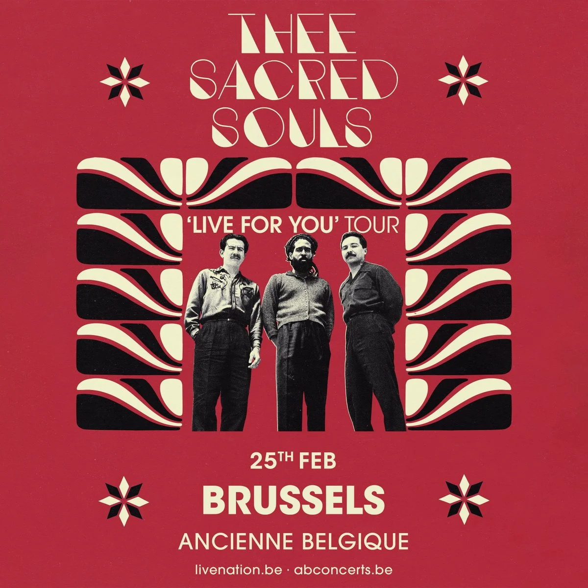 Thee Sacred Souls at Ancienne Belgique Tickets