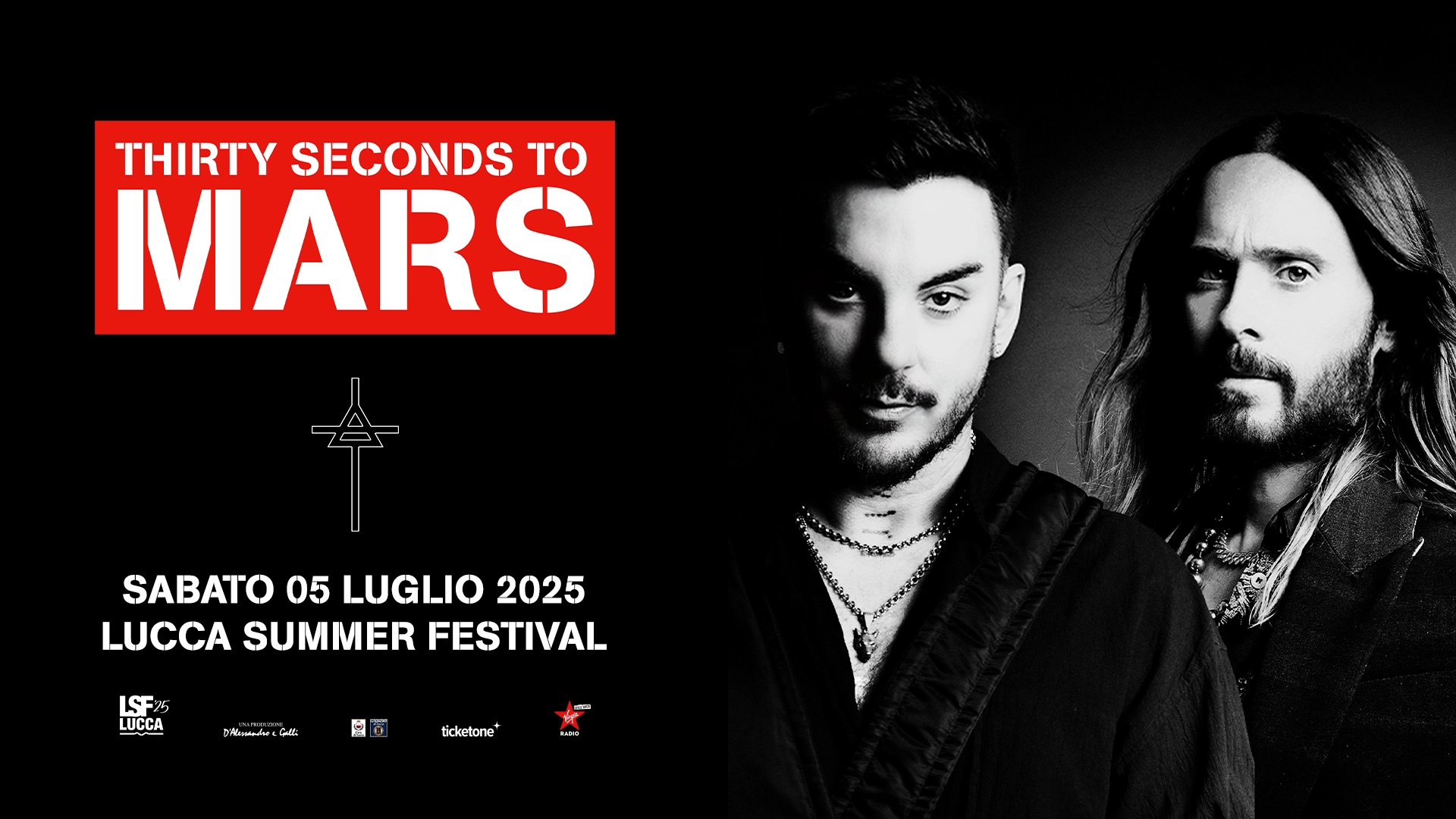 Thirty Seconds to Mars at Piazza Napoleone Tickets