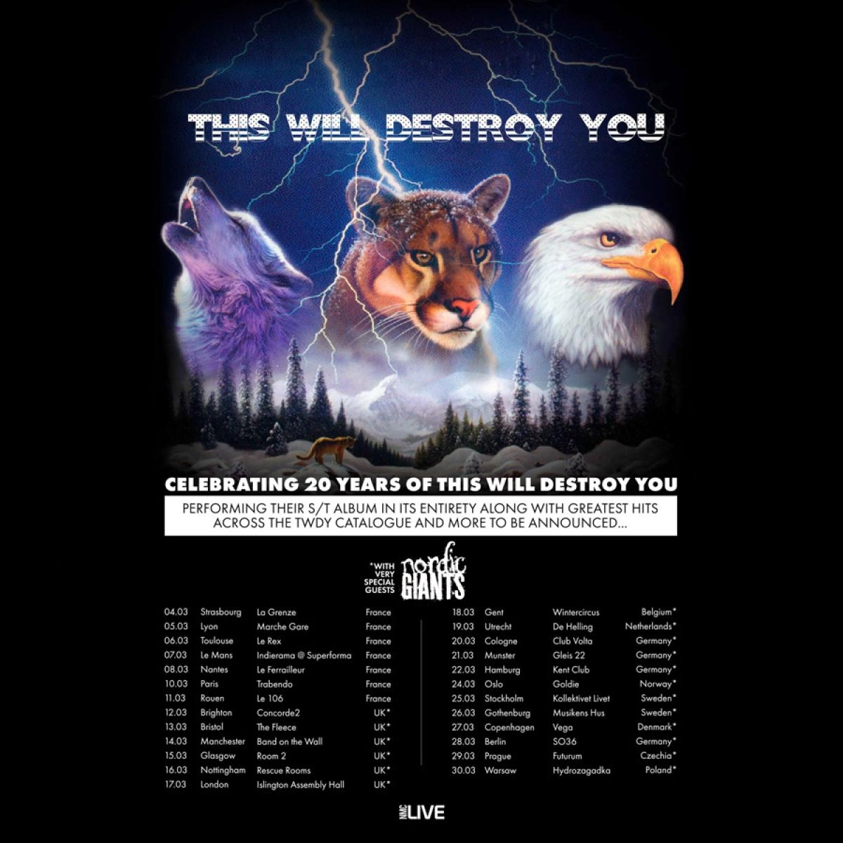 Billets This Will Destroy You (Le 106 - Rouen)