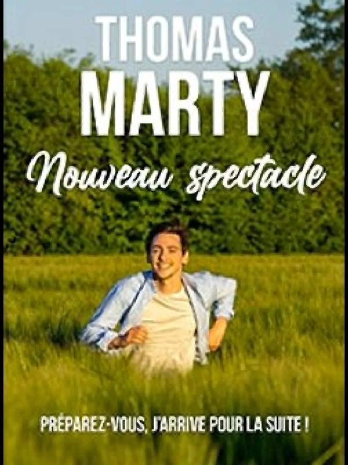 Thomas Marty at Zenith d'Auvergne Tickets