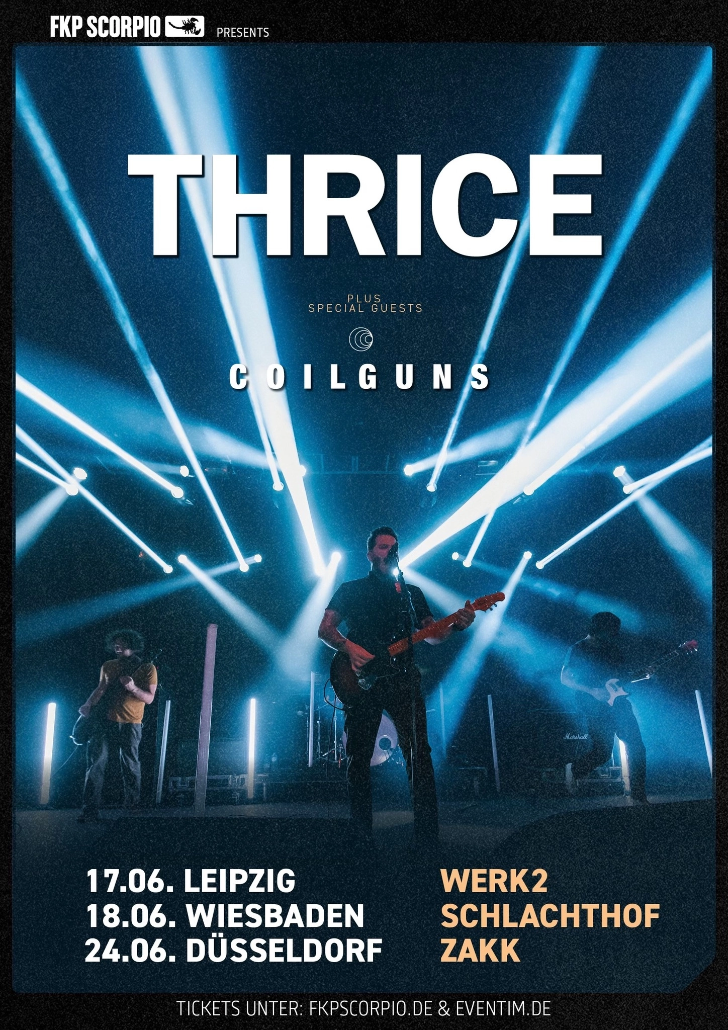 Thrice en Schlachthof Wiesbaden Tickets