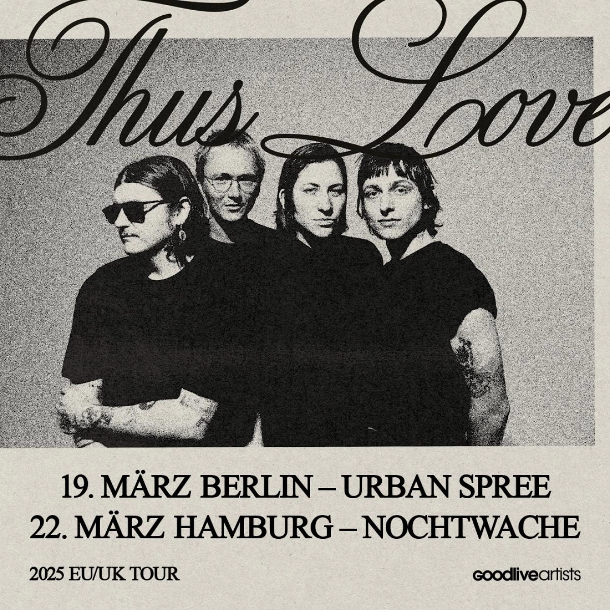 Thus Love at Urban Spree Tickets