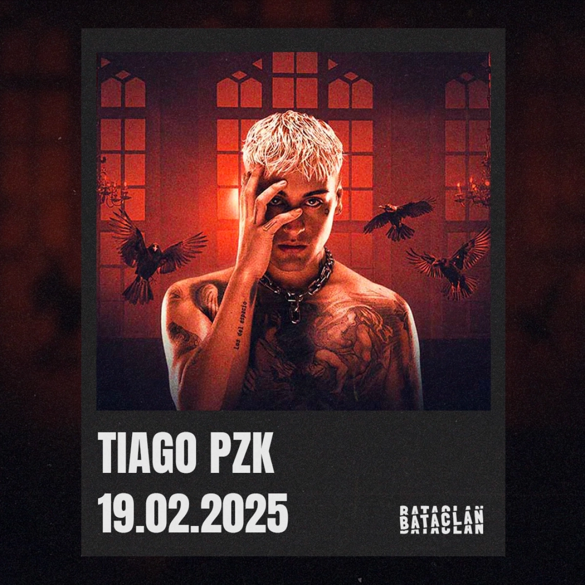 Tiago PZK en Bataclan Tickets