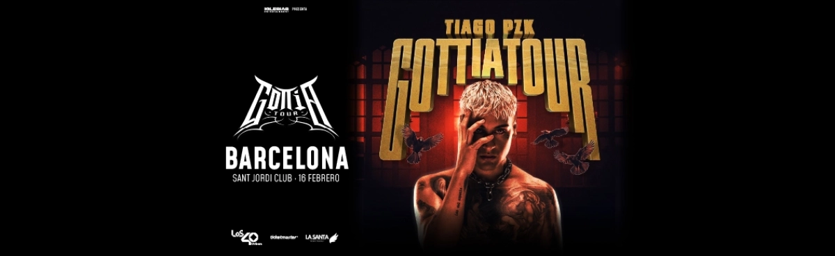 Tiago PZK en Palau Sant Jordi Tickets