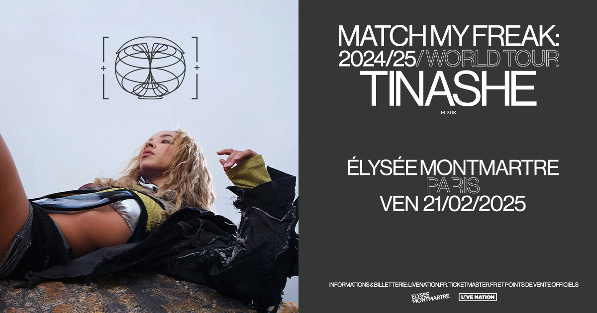 Tinashe at Elysee Montmartre Tickets