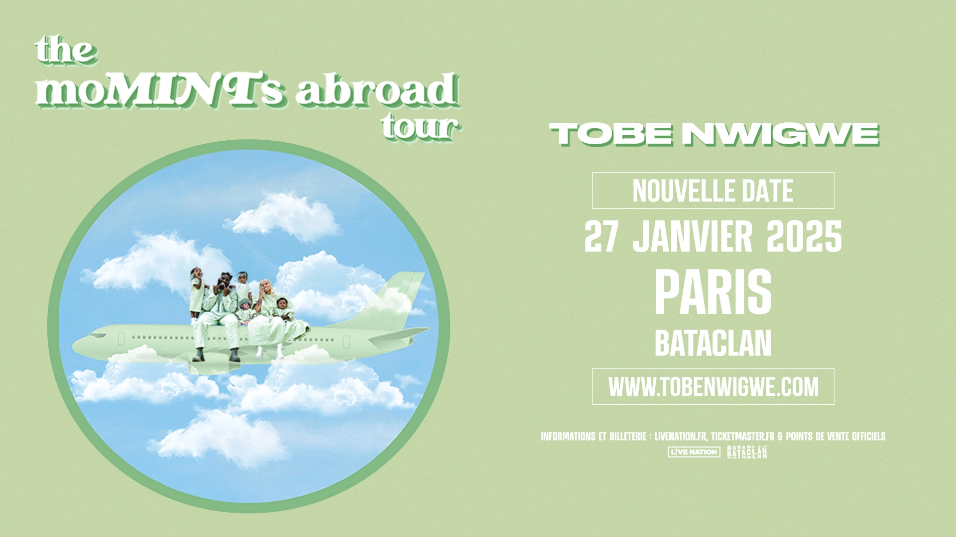 Tobe Nwigwe al Bataclan Tickets