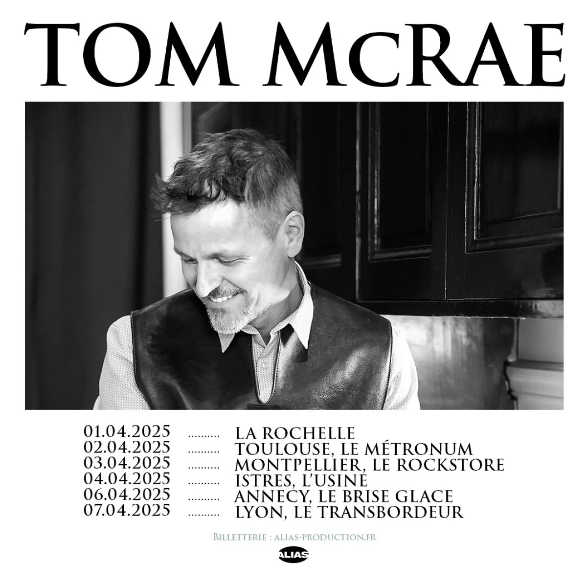 Tom McRae en Le Brise Glace Tickets