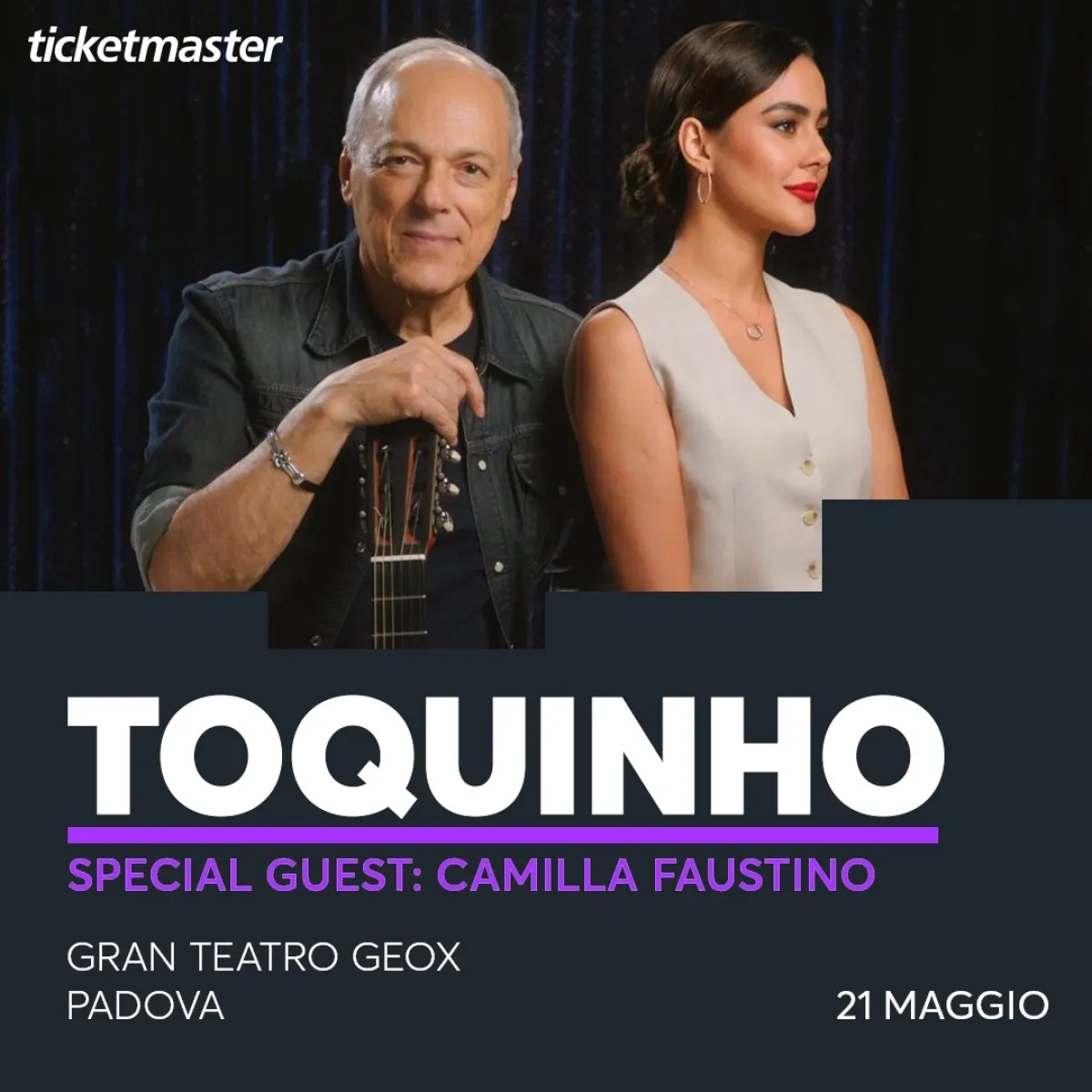 Toquinho en Gran Teatro Geox Tickets