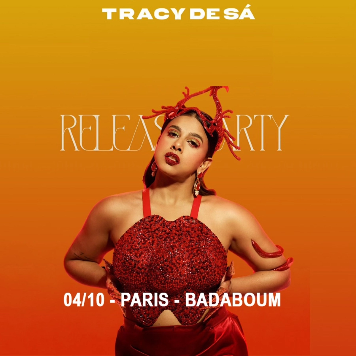 Tracy De Sa at Badaboum Tickets