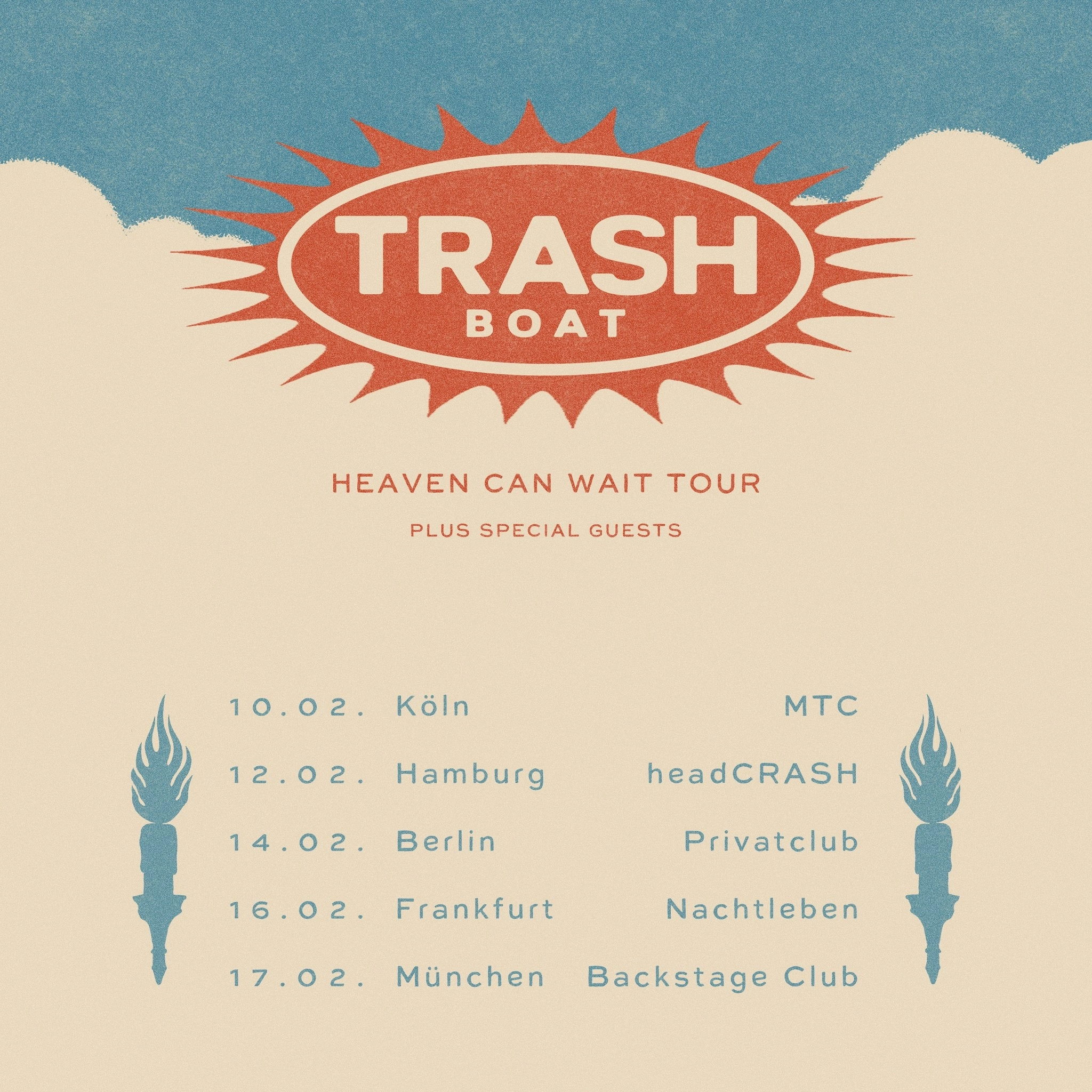 Billets Trash Boat (HeadCRASH - Hambourg)