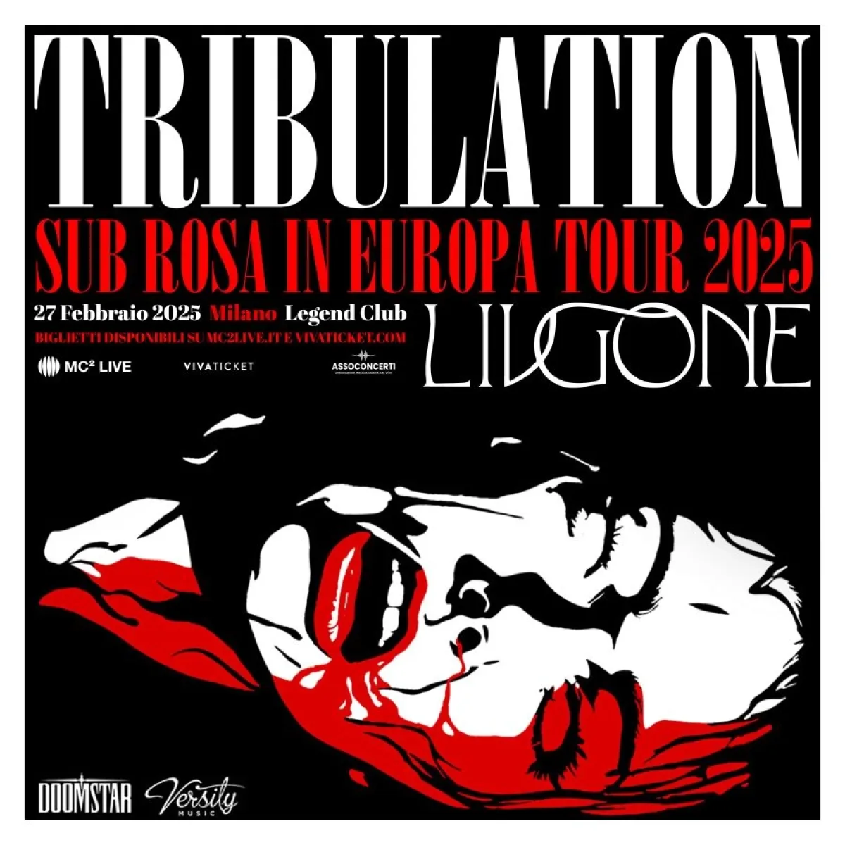 Tribulation at Legend Club Milano Tickets