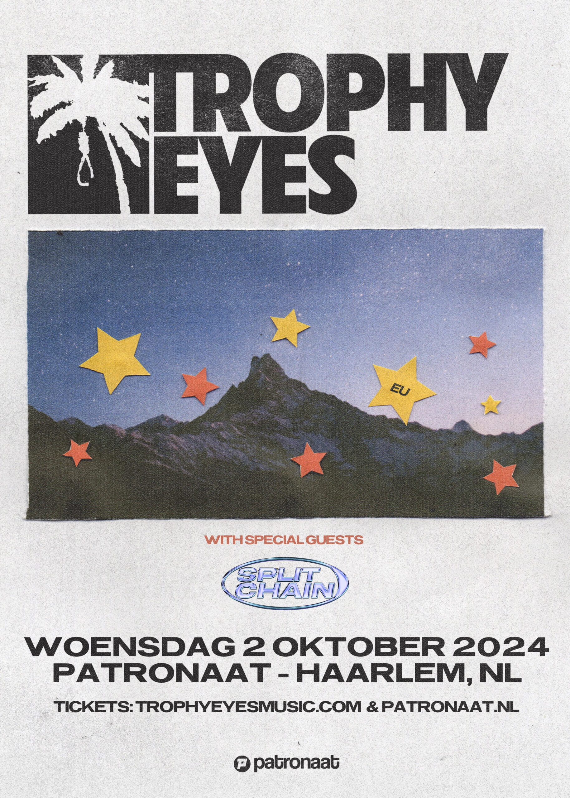 Billets Trophy Eyes - Split Chain (Patronaat - Haarlem)