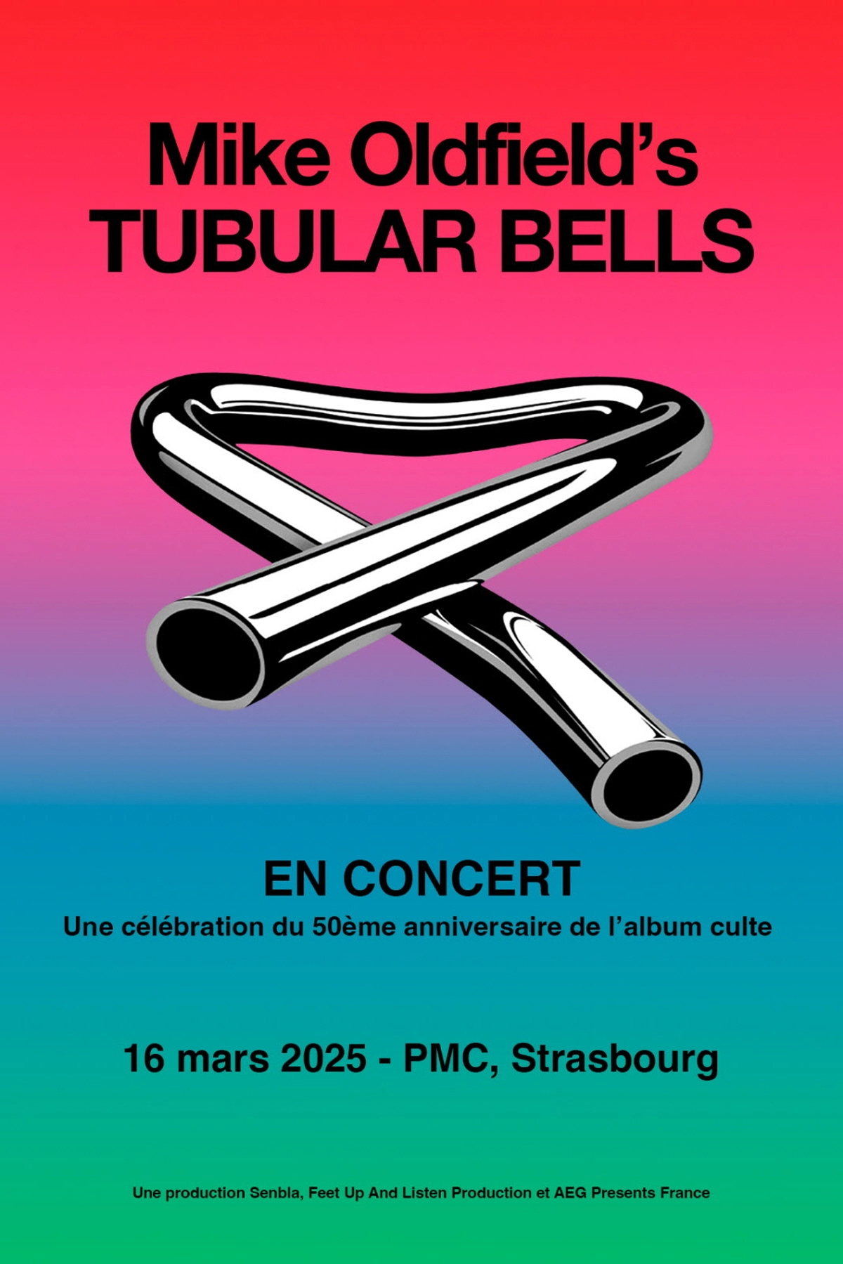 Tubular Bells en Colisee Roubaix Tickets