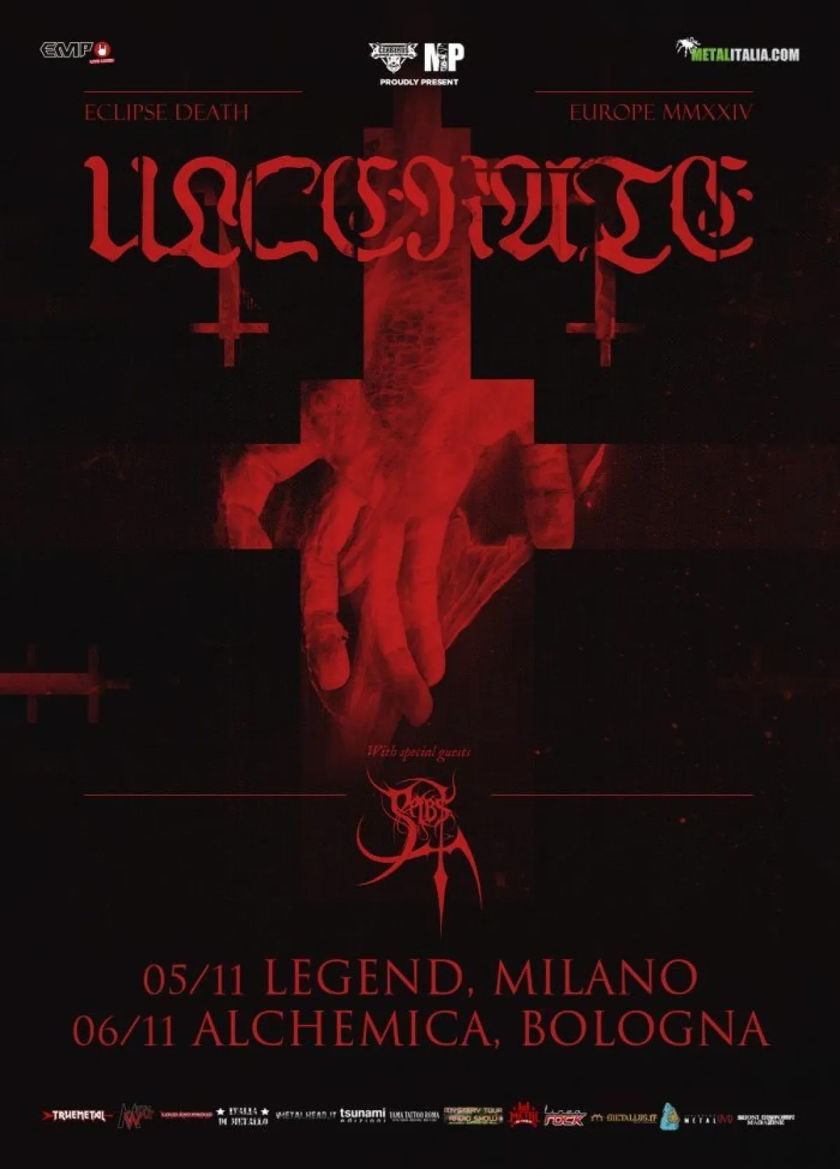 Ulcerate - Selbst al Legend Club Milano Tickets