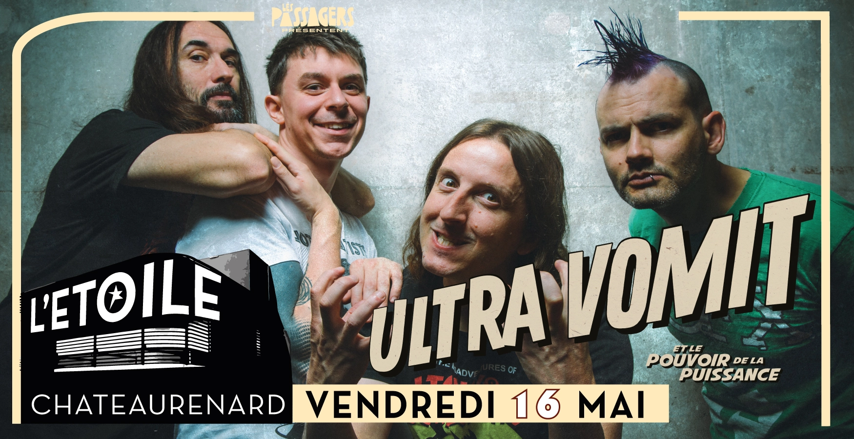 Billets Ultra Vomit (Salle de l'Etoile - Chateaurenard)