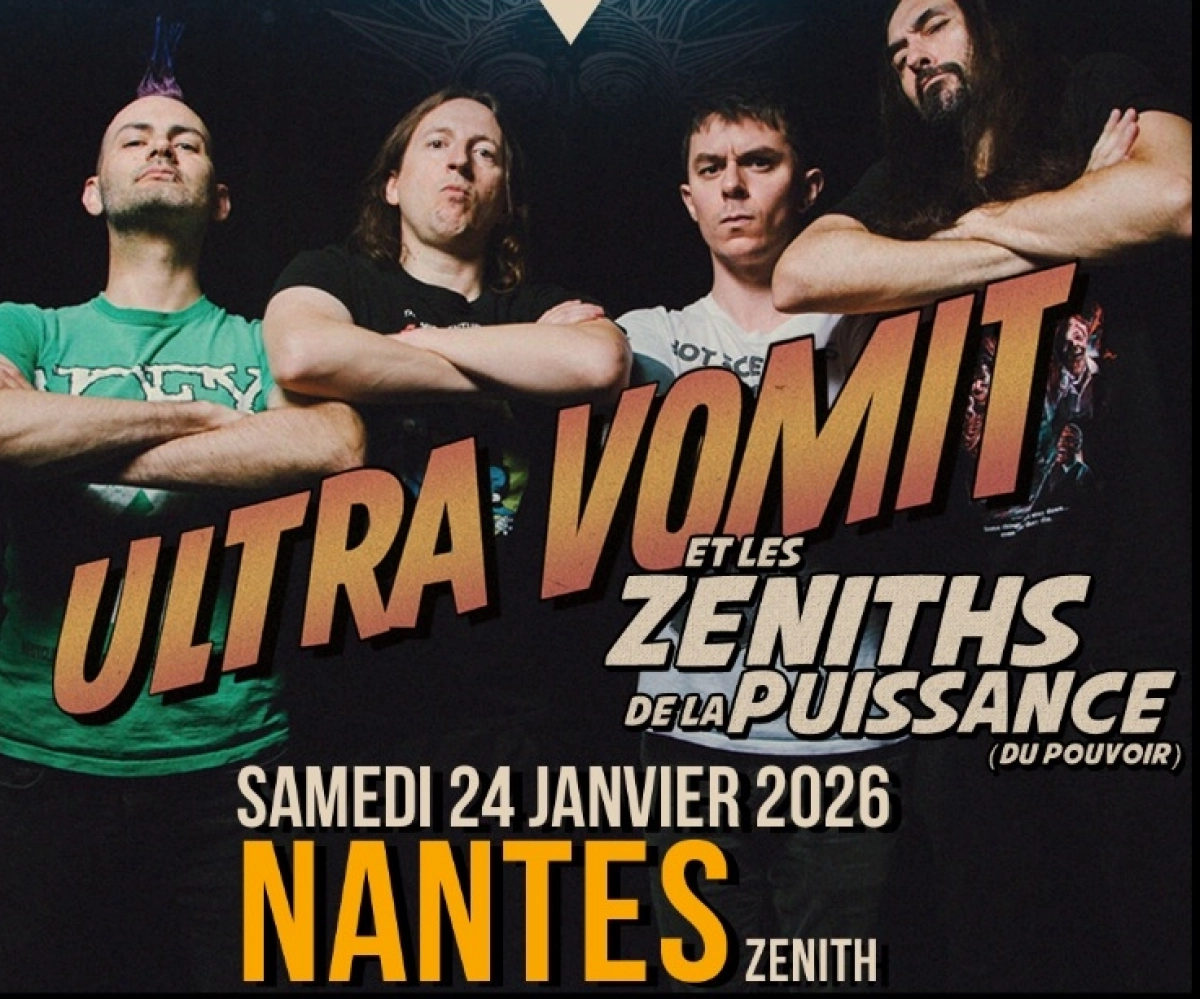 Ultra Vomit in der Zenith Nantes Tickets