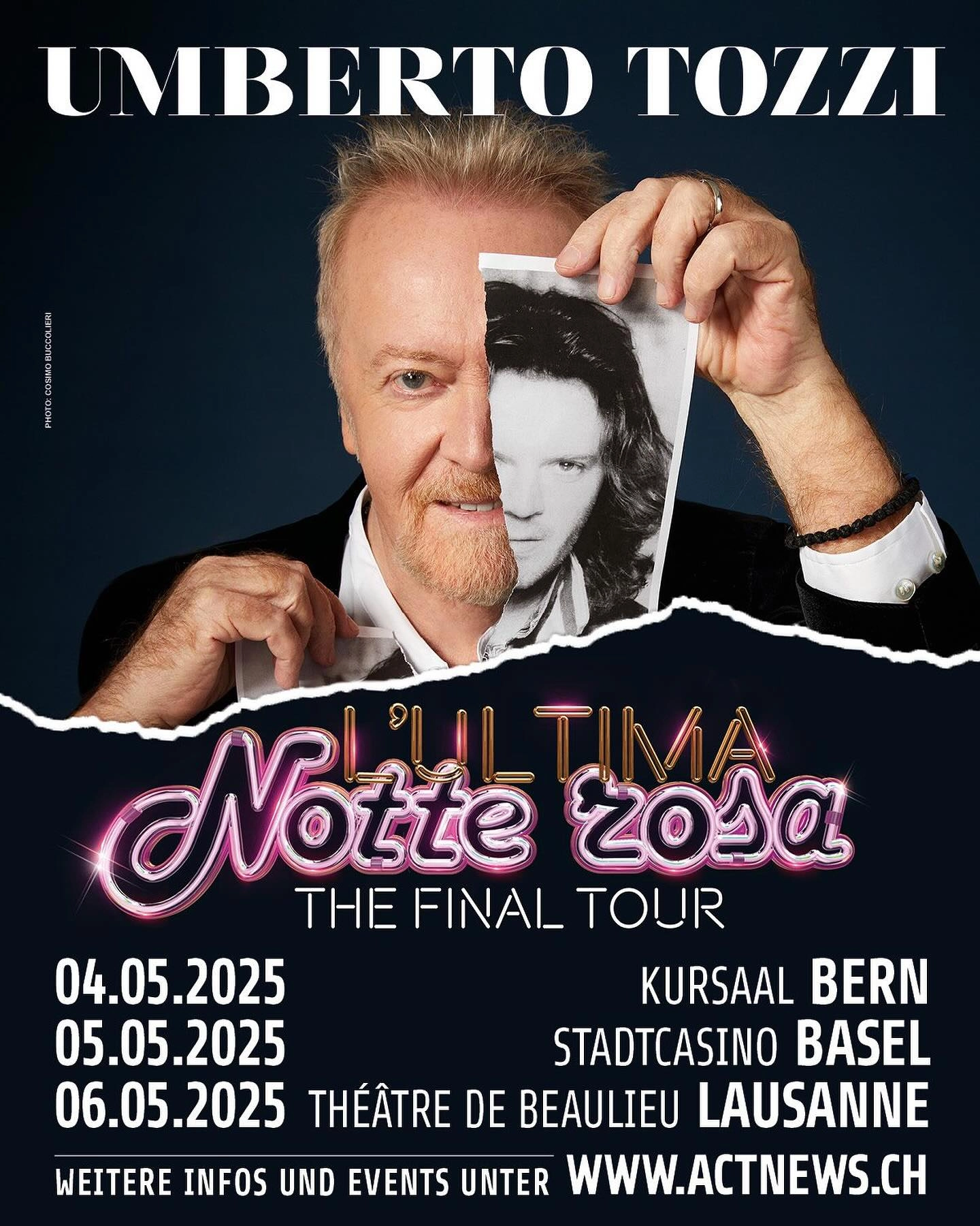 Umberto Tozzi in der Stadtcasino Basel Tickets