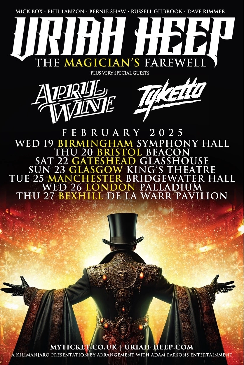 Billets Uriah Heep - The Magician's Farewell (Bridgewater Hall - Manchester)