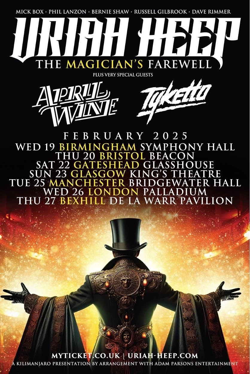 Uriah Heep - The Magician's Farewell at London Palladium Tickets