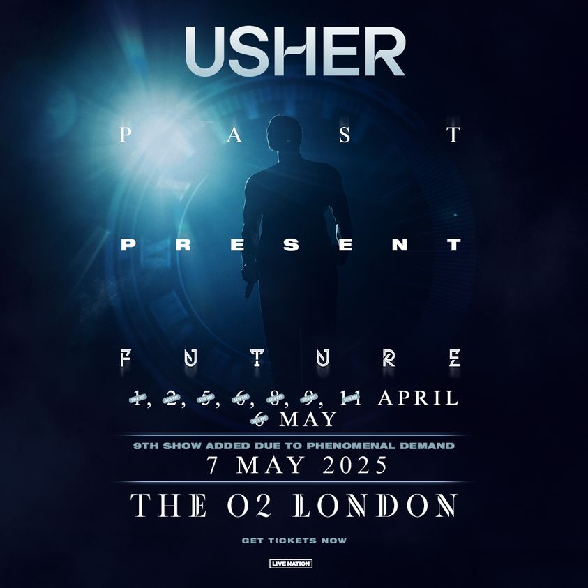 Usher al The O2 Arena Tickets