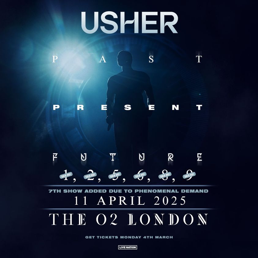 Usher al The O2 Arena Tickets