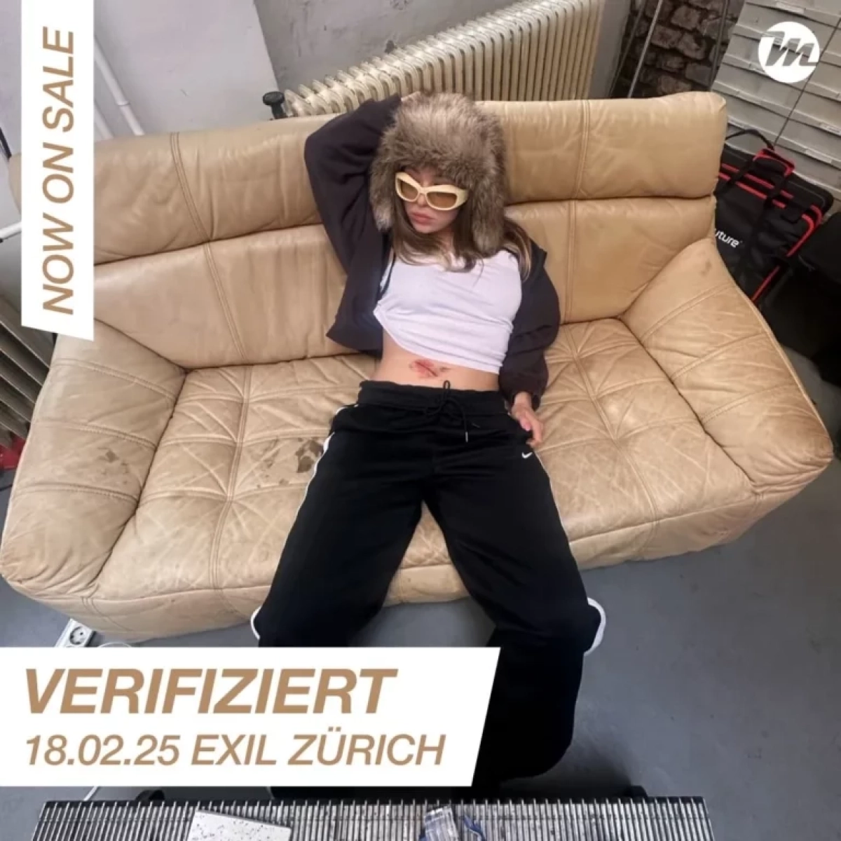 Verifiziert in der Exil Zurich Tickets