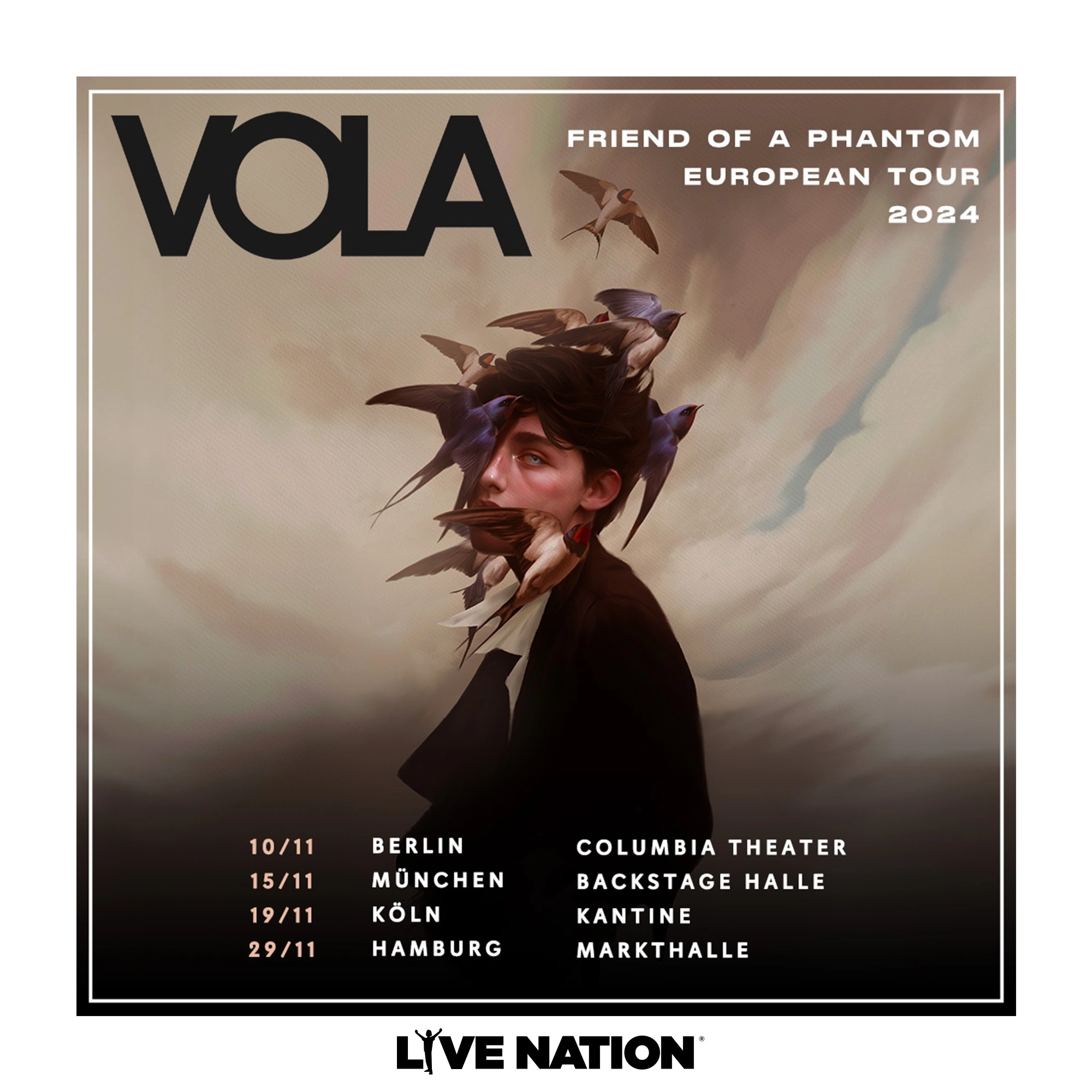 Vola at Backstage Werk Tickets