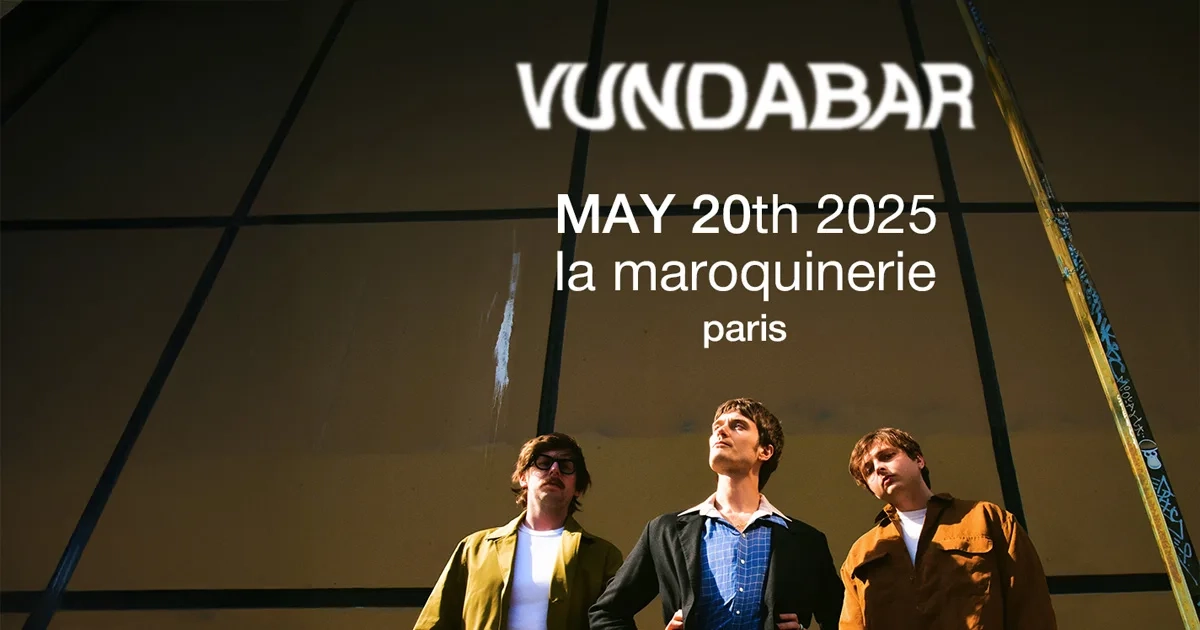 Vundabar en La Maroquinerie Tickets