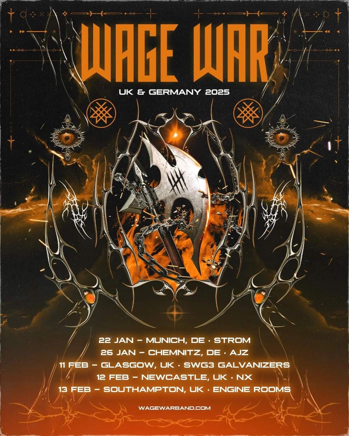 Wage War at Strom Tickets