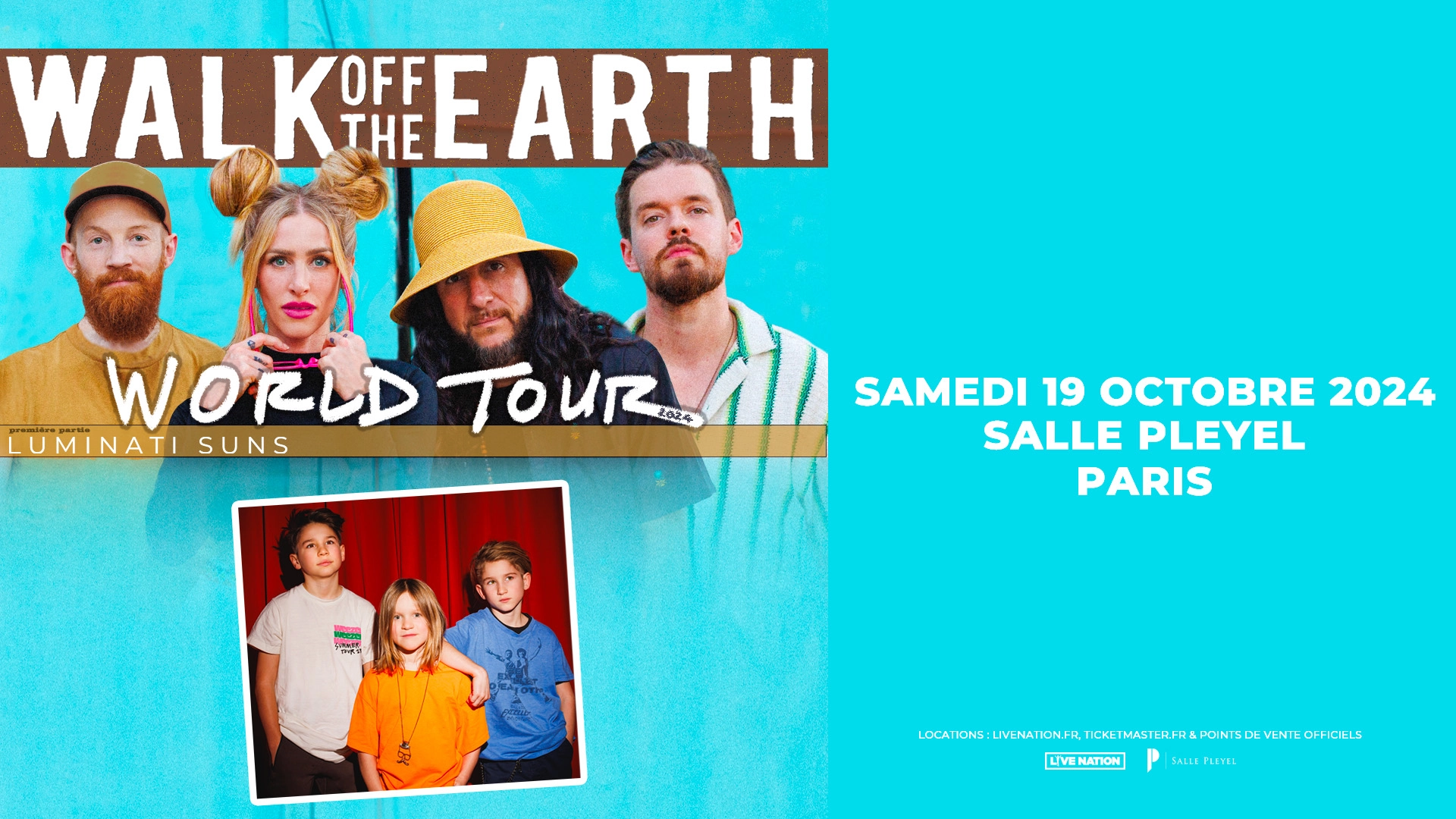 Walk Off The Earth at Salle Pleyel Tickets