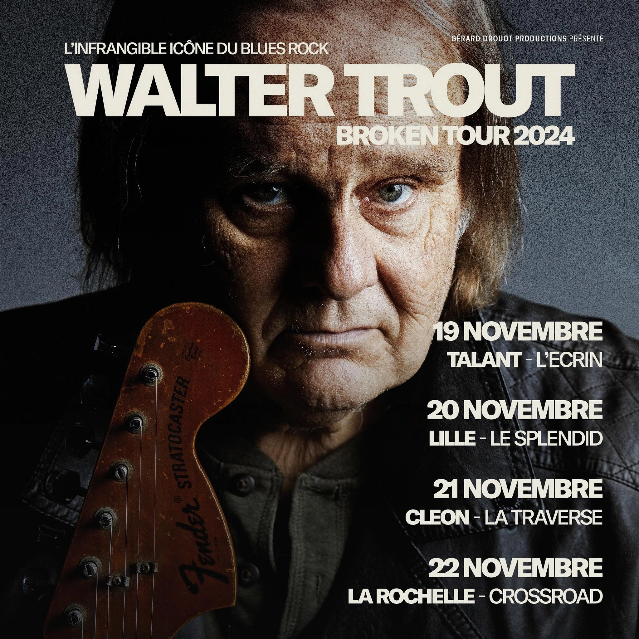 Walter Trout in der Crossroad Tickets