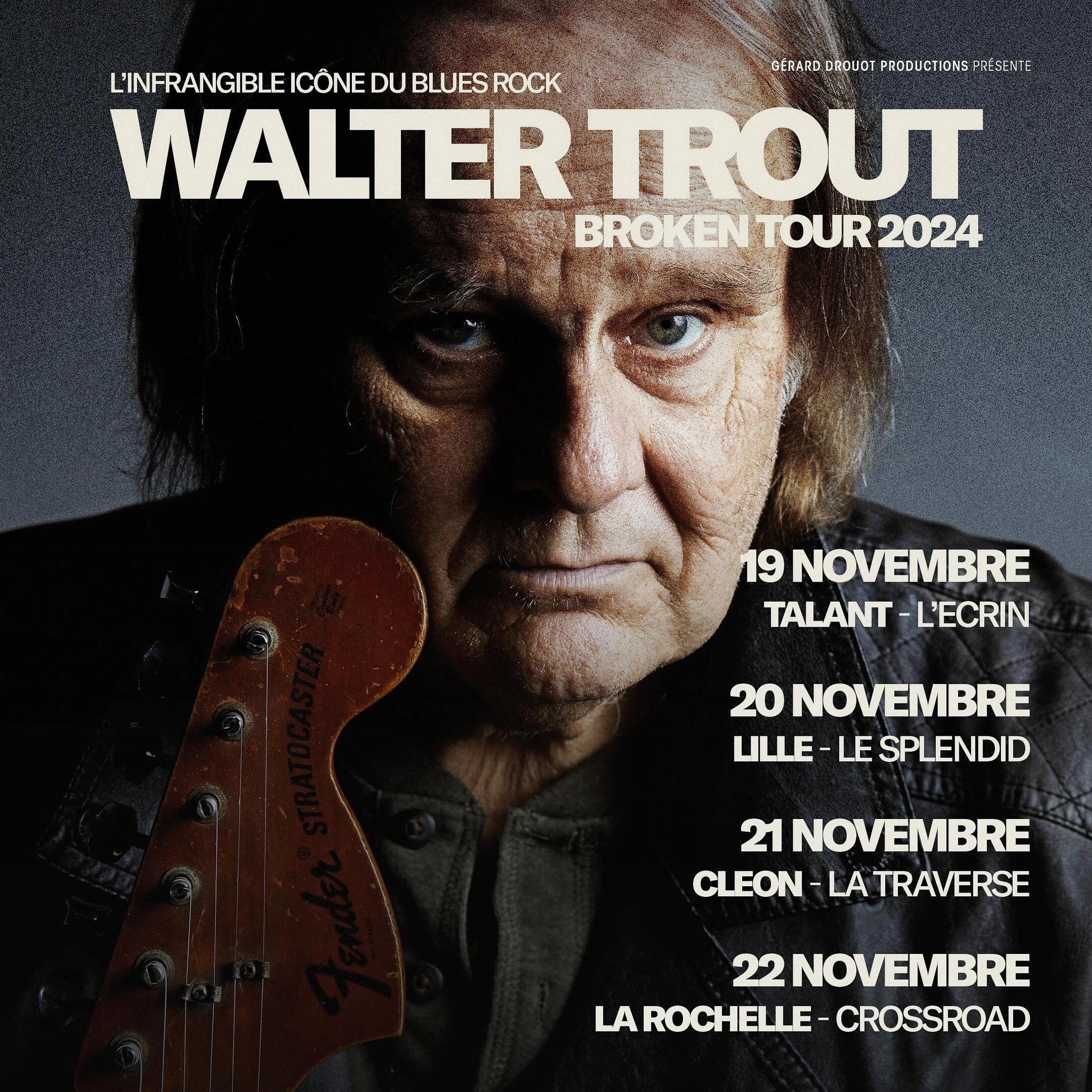 Walter Trout al L'Écrin Talant Tickets