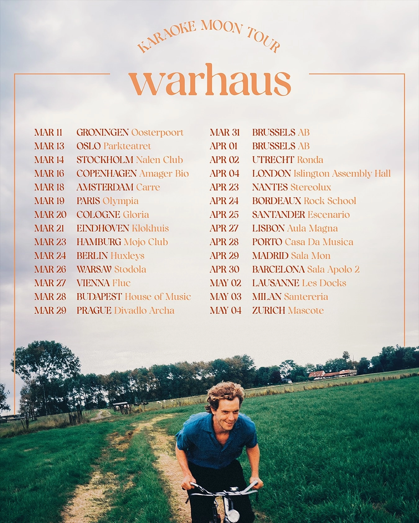 Warhaus en Olympia Tickets