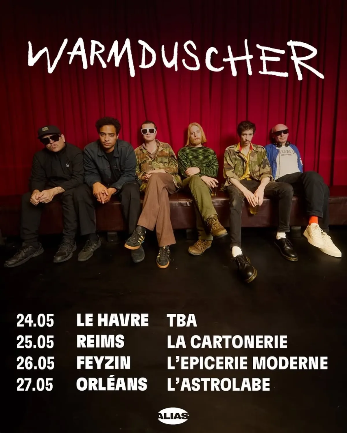 Warmduscher en La Cartonnerie Tickets