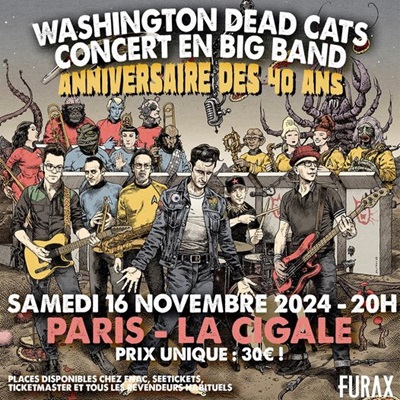 Washington Dead Cats in der La Cigale Tickets